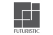 Powder coating supplier in Malaysia Futuristic logo