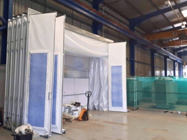 Industrial Powder Coating Spray Booth