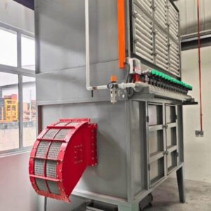 Industrial Powder Coating Spray Booth