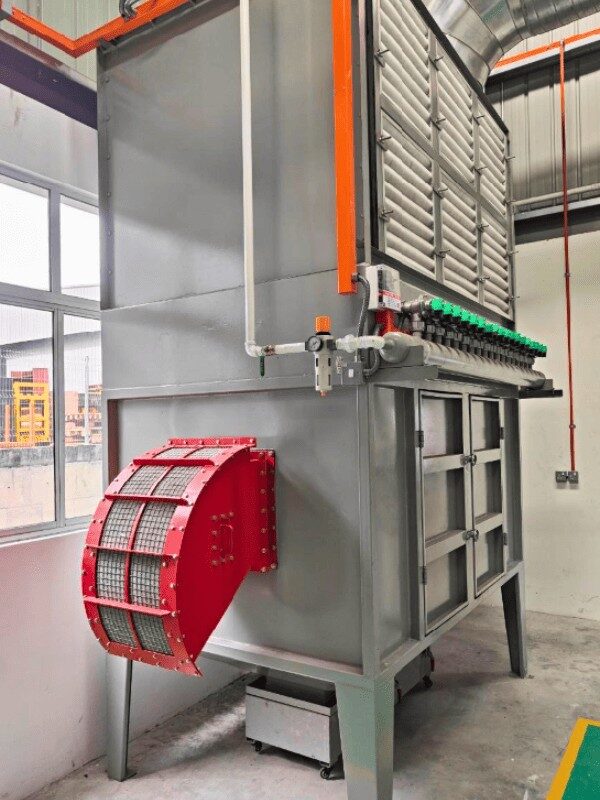 Industrial Powder Coating Spray Booth