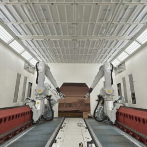 Industrial Powder Coating Spray Booth