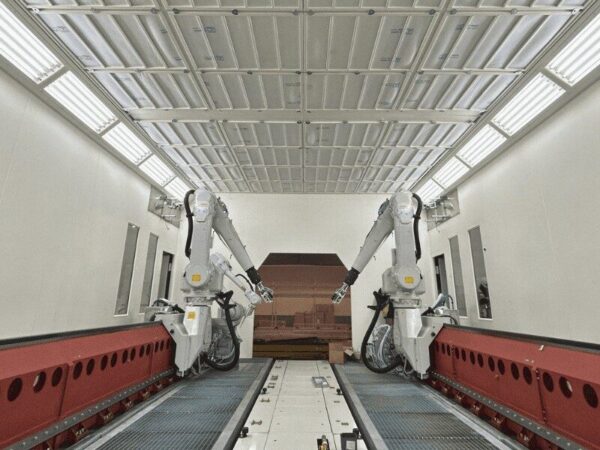 Industrial Powder Coating Spray Booth