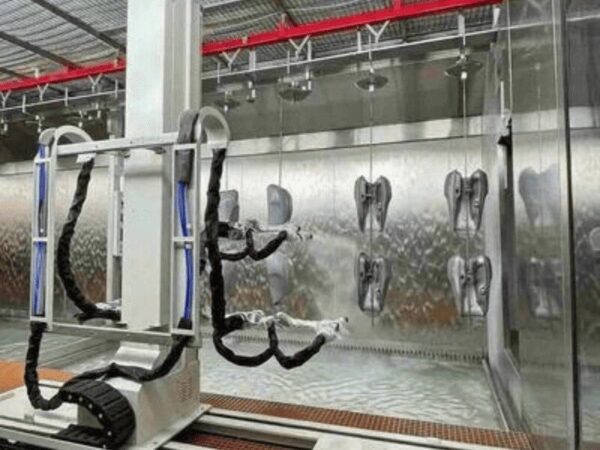 Industrial Powder Coating Spray Booth
