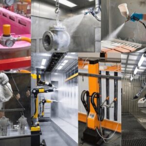 Industrial Powder Coating System