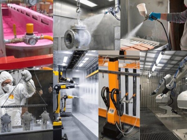Industrial Powder Coating System