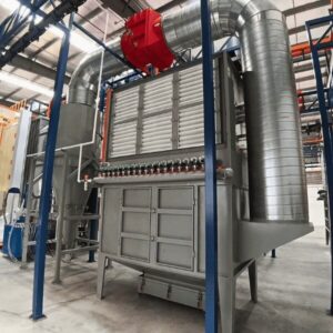 Industrial Powder Coating System